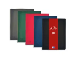 Protege documents lutin vision oxford 40 vues pvc translucide coloris assortis