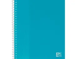 Protege documents spiral school life a5 40 pochettes polypropylene assorti