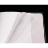 Protege-cahier clairefontaine 24x32cm plastique 22/100e 2 rabats cristal incolore