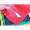 Protege-cahier clairefontaine 17x22cm plastique 22/100e 2 rabats coloris jaune
