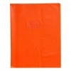 Protege-cahier clairefontaine 24x32cm plastique 22/100e opaque coloris orange