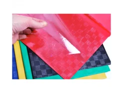 Protege-cahier clairefontaine 17x22cm plastique 22/100e 2 rabats coloris bleu