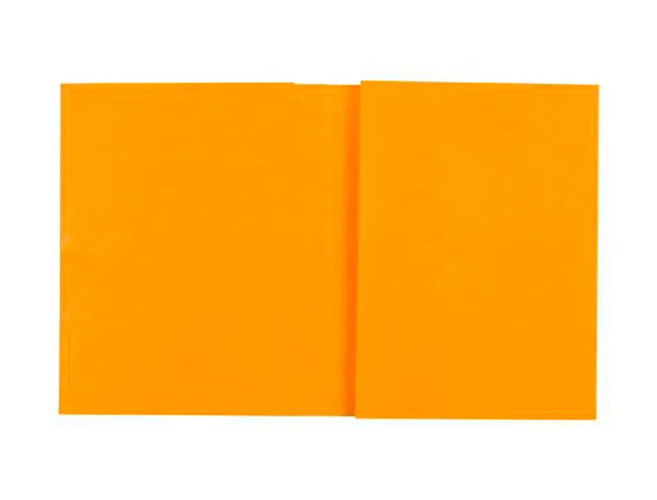 Protege-cahier exacompta carte lustree 225gr 17x22cm coloris jaune lot 10 unites