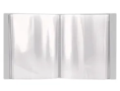 Protege-docs liderpapel kangourou personnalisable polypro 40 pochettes fixes a4 210x297mm transparent