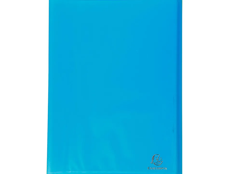 Protege-documents exacompta chromaline a4 polypropylene semi rigide couverture souple 30 pochettes 60 vues assortis