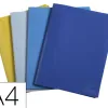 Protege-documents exacompta bee blue a4 pp 30 pochettes transparentes 60 vues coloris assortis