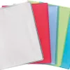 Protege-documents exacompta chromaline a4 polypropylene semi rigide couverture souple 20 pochettes 40 vues assortis