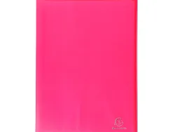 Protege-documents exacompta chromaline a4 polypropylene semi rigide couverture souple 20 pochettes 40 vues assortis