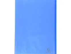 Protege-documents exacompta chromaline a4 polypropylene semi rigide couverture souple 20 pochettes 40 vues assortis