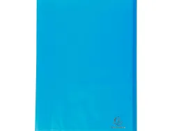 Protege-documents exacompta chromaline a4 polypropylene semi rigide couverture souple 20 pochettes 40 vues assortis