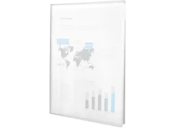 Protege-documents liderpapel polypropylene couverture flexible 40 pochettes fixes a3 coloris transparent