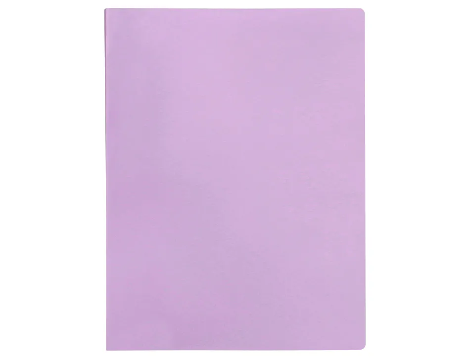 Protege-documents liderpapel polypropylene couverture flexible 80 pochettes fixes a4 220x297mm lavande opaque