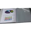 Protege-documents liderpapel personnalisable kangourou polypropylene 60 pochettes fixes a4 coloris noir opaque