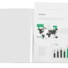 Protege-documents liderpapel personnalisable kangourou polypropylene 60 pochettes fixes a4 coloris transparent
