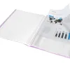 Protege-documents liderpapel polypropylene couverture flexible 60 pochettes fixes a4 220x297mm lavande opaque