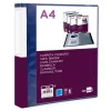 Protege-documents liderpapel personnalisable kangourou polypropylene 10 pochettes fixes a4 coloris bleu