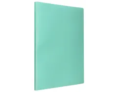 Protege-documents liderpapel polypropylene couverture flexible 10 pochettes fixes a4 210x297mm vert pomme