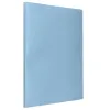 Protege-documents liderpapel polypropylene couverture flexible 40 pochettes fixes a4 220x297mm bleu ciel opaque
