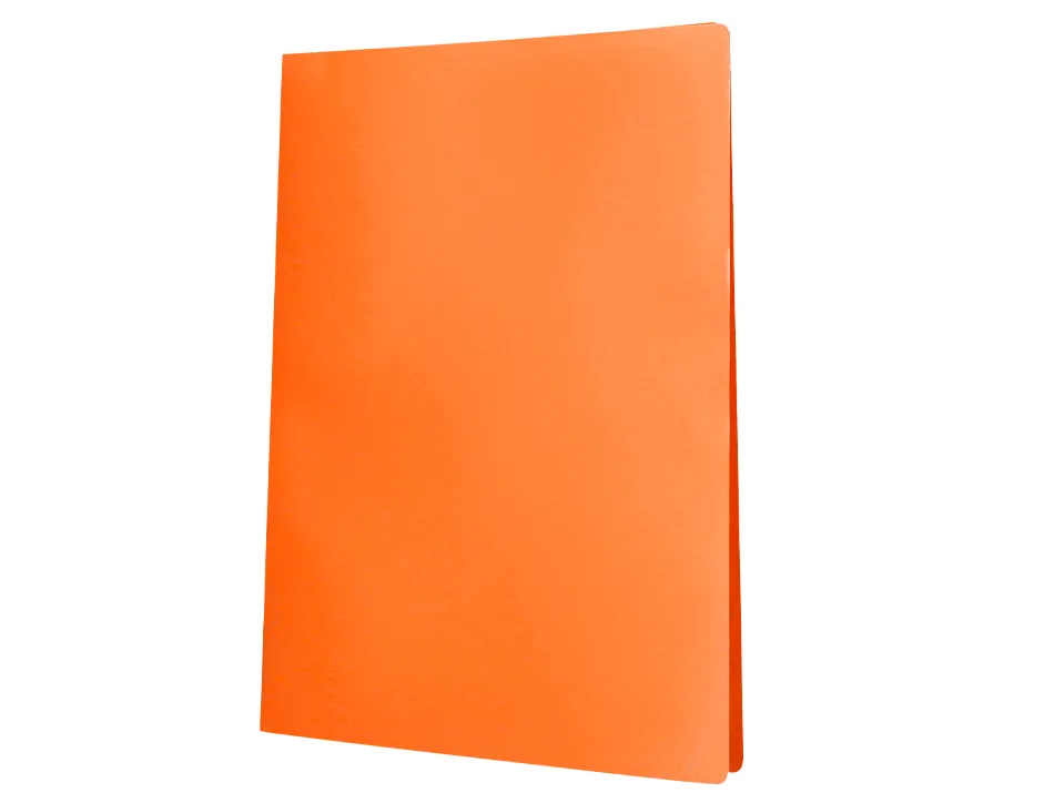 Protege-documents liderpapel polypropylene couverture flexible 20 pochettes fixes a4 210x297mm orange fluo