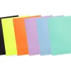 Protege-documents liderpapel polypropylene couverture flexible 60 pochettes fixes a4 220x297mm orange fluo