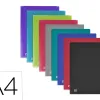 Protege-documents oxford osmose pp a4 60 pochettes 120 vues decoupe coin coloris assortis opaques/translucides