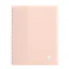Protege-documents oxford spiral a5 40 pochettes 80 vues pp coloris assortis pastel opaque lot 15 unites