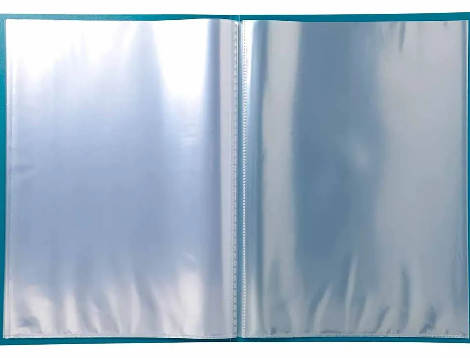 Protege-documents personnalisable exacompta polypropylene semi-rigide 24x32cm 120 vues coloris
