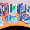Protege-documents personnalisable exacompta polypropylene semi-rigide 24x32cm 200 vues coloris