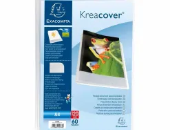 Protege-documents personnalisable exacompta kreacover polypropylene semi-rigide a4 24x32cm 120