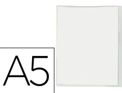 Protège-cahier elba standard pvc cristal 20/100e format écolier 170x220mm incolore
