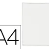 Protège-cahier elba standard pvc cristal 20/100e rabat a4 210x297mm incolore
