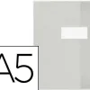 Protège-cahier elba strong line pvc cristal 15/100e coins renforcés 30/100e a5+ 170x220mm incolore