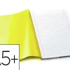 Protège-cahier riplast avec rabat bande adhésive a5+ 170x220mm paquet 20 unités