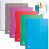 Protège-documents elba hawaï polypropylène couverture rigide a4 porte-étiquette 40 pochettes 80 vues coloris assortis