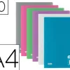 Protège-documents elba hawaï polypropylène couverture rigide a4 porte-étiquette 60 pochettes 120 vues coloris assortis