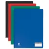Protège-documents elba memphis polypropylène couverture semi-rigide 80 pochettes 160 vues a4 210x297mm assortis standard