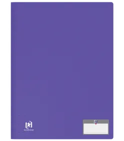 Protège-documents elba memphis pp couverture semi-rigide 20 pochettes 40 vues a4 210x297mm coloris assortis style