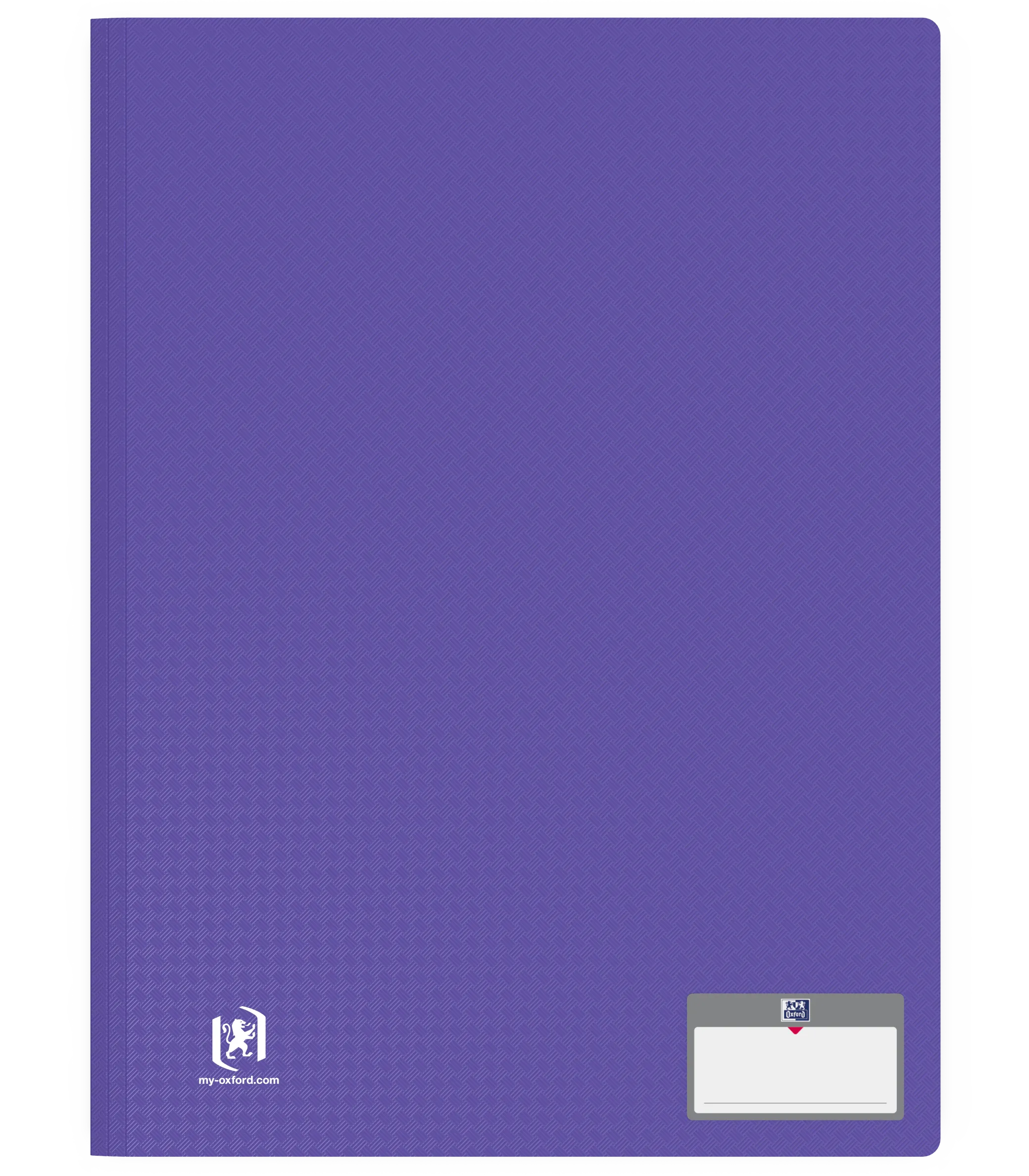Protège-documents elba memphis pp couverture semi-rigide 20 pochettes 40 vues a4 210x297mm coloris assortis style