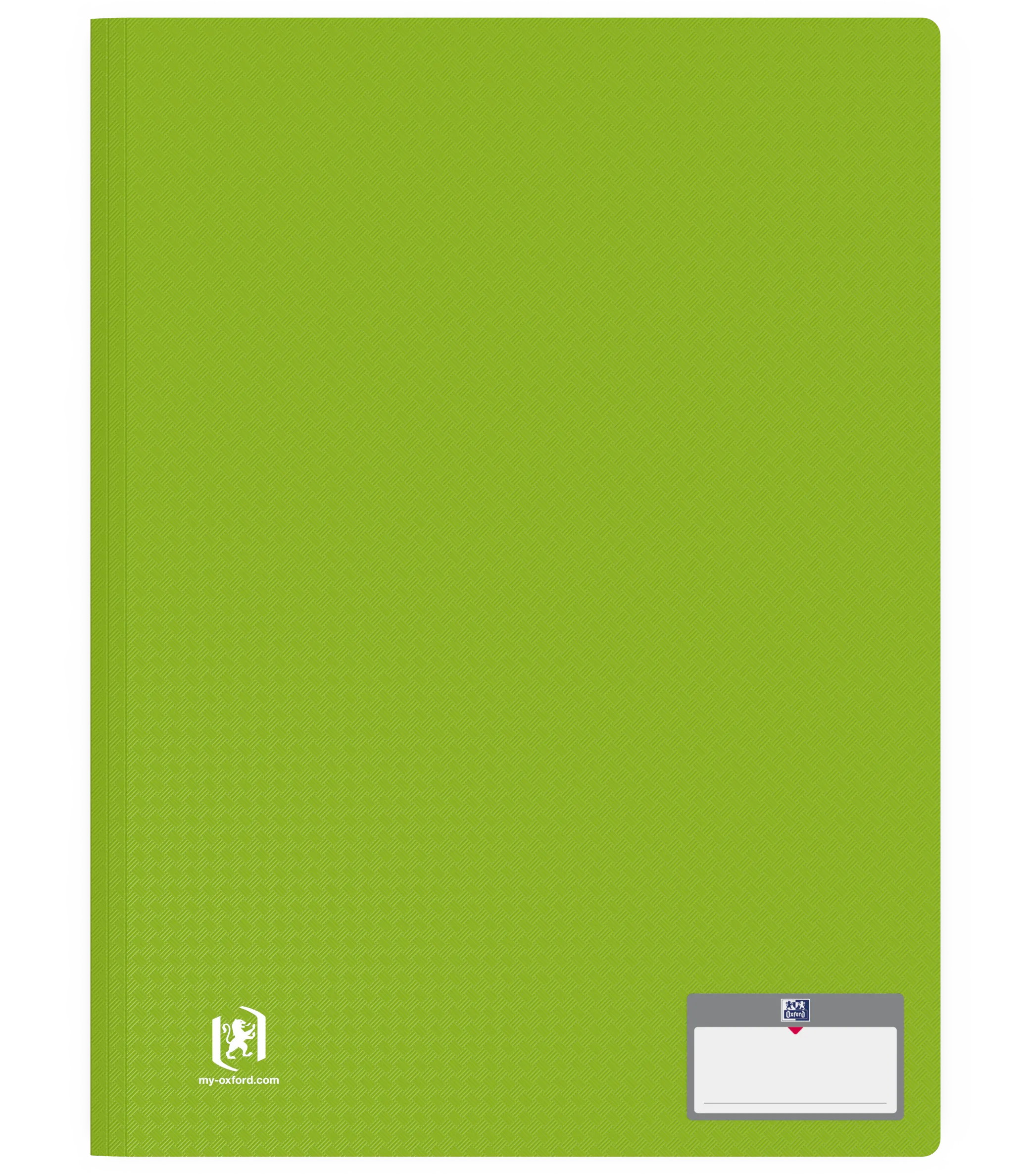 Protège-documents elba memphis pp couverture semi-rigide 20 pochettes 40 vues a4 210x297mm coloris assortis style