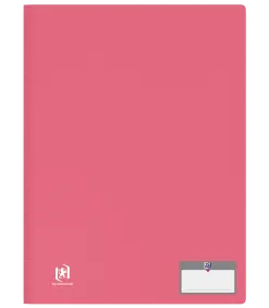 Protège-documents elba memphis pp couverture semi-rigide 20 pochettes 40 vues a4 210x297mm coloris assortis style
