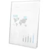 Protège-documents liderpapel polypropylène couverture flexible 40 pochettes fixes a4 210x297mm transparent