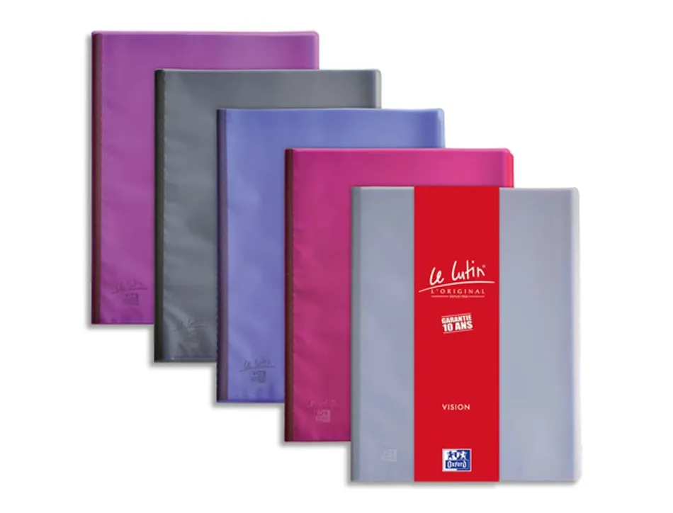 Protège-documents oxford lutin vision 60 vues pvc translucide