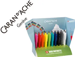 Présentoir de 20 porte-mines caran d'ache 888 infinite 0,7mm coloris assortis 2 par couleur