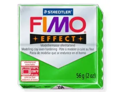 Pâte à modeler fimo soft coloris vert pomme pain 57g
