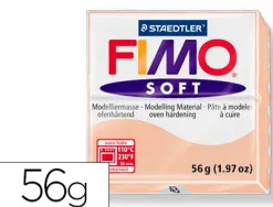 Pâte à modeler fimo soft coloris chair clair pain 57g