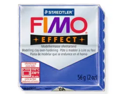 Pâte à modeler fimo soft coloris bleu pacifique pain 57g