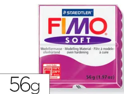 Pâte à modeler fimo soft coloris violet pain 57g