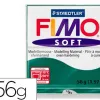 Pâte à modeler fimo soft coloris vert sapin pain 57g