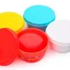 Pâte à modeler giotto be-bè testé dermatologiquement coloris assortis rouge jaune cyan blanc 4 pots 100g