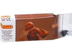 Pâte à modeler jovi autodurcissante coloris terracotta pain 500g